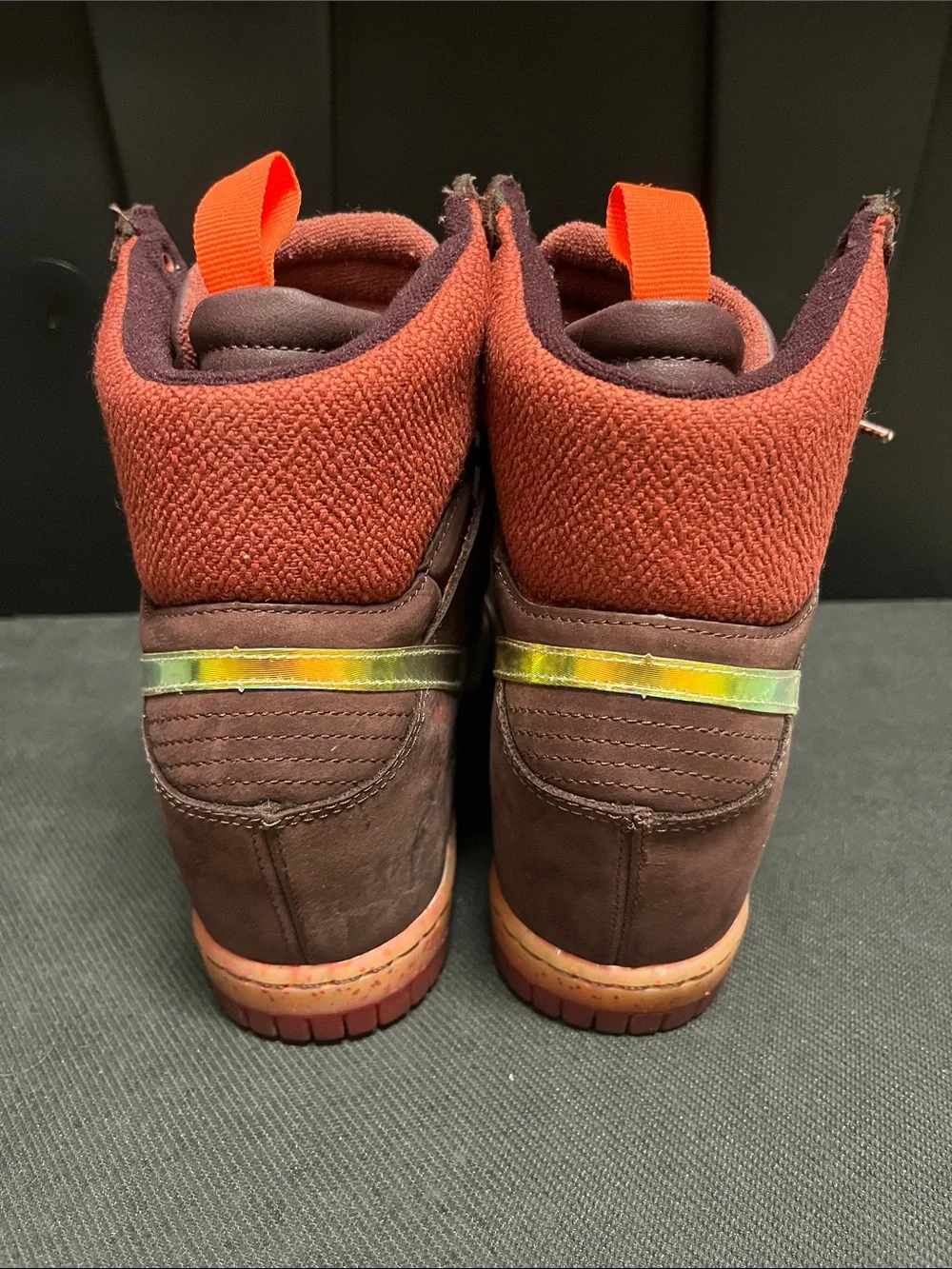 Nike Dunk Sky Hi Wedge Sneakerboot 2.0 Women’s 7.5 684954-600 Waterproof (B10)